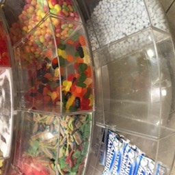 Candybox für runde Displays